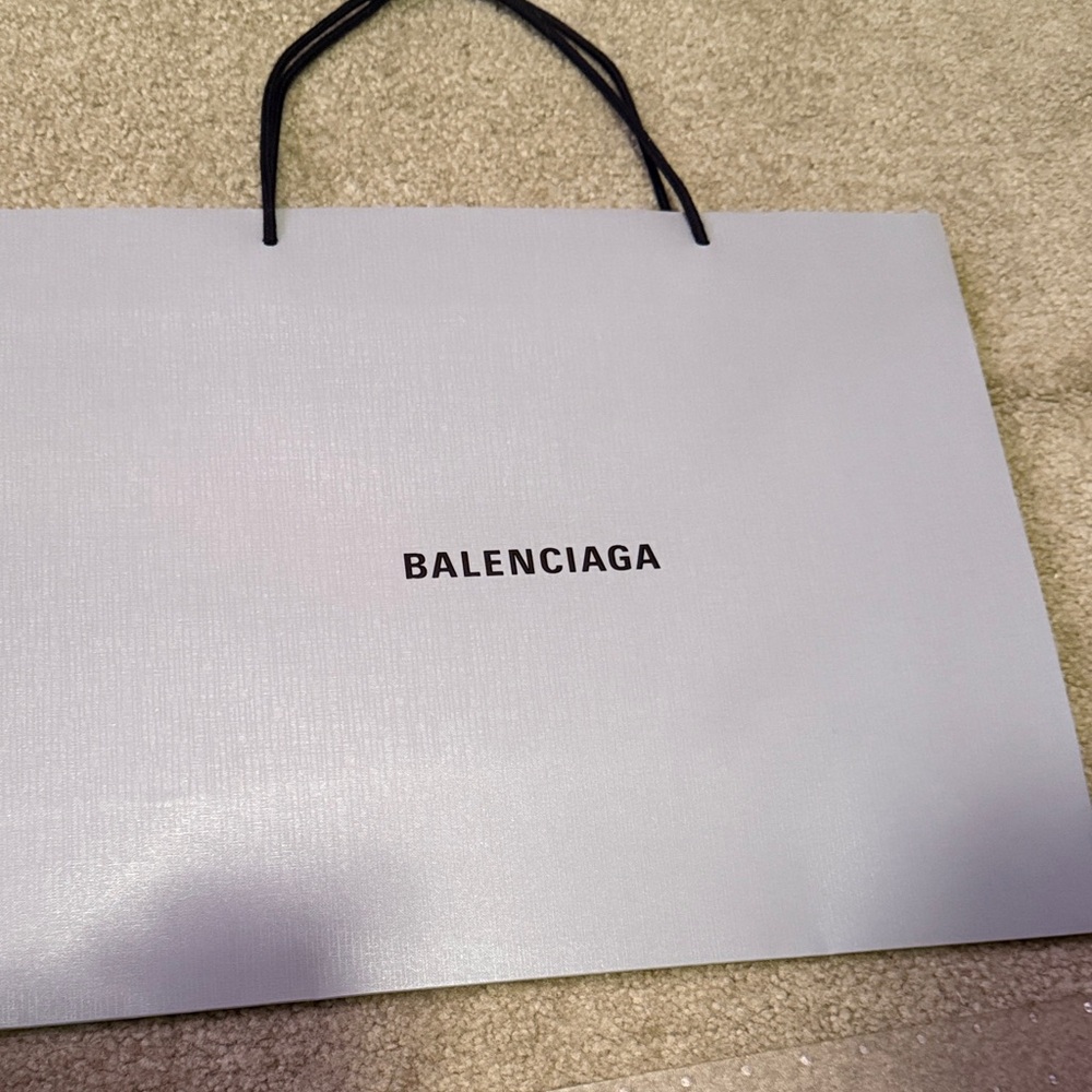 Balenciaga Light Gray Tote Bag